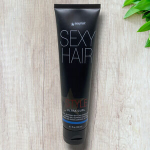 NEW Sexy Hair Style Ultra Curl Support Styling Creme Gel 5.1 oz